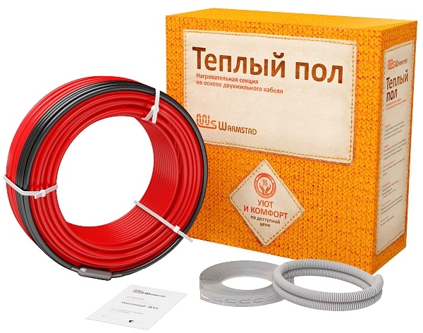 Кабель нагревательный "Warmstad" WSS 213,0 м/3300 Вт
