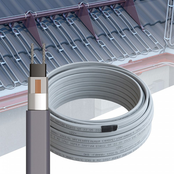 Кабель нагревательный саморегулирующийся 32RoofMate2