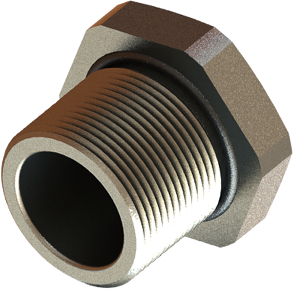 Заглушка M16 никелированная латунь IP66